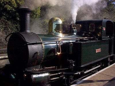 Manx steam locomotive